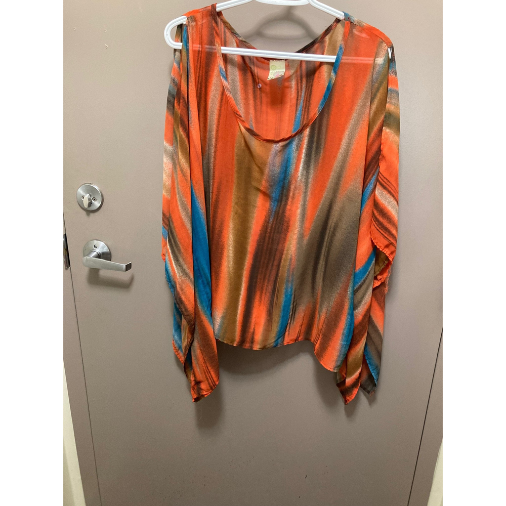 Alex and Jane Sheer Butterfly Style Top size X